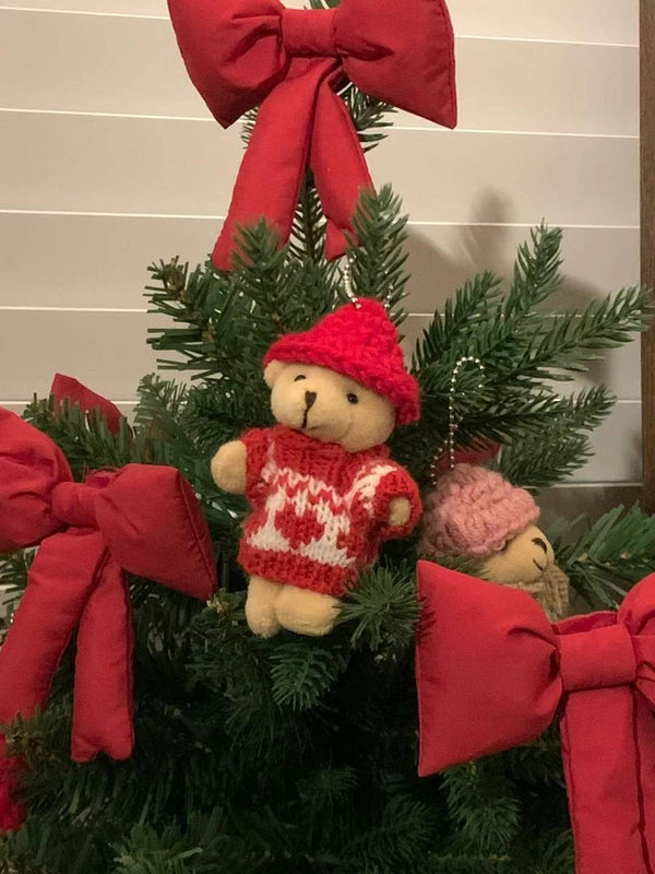 SWEATER BEAR KEY RING