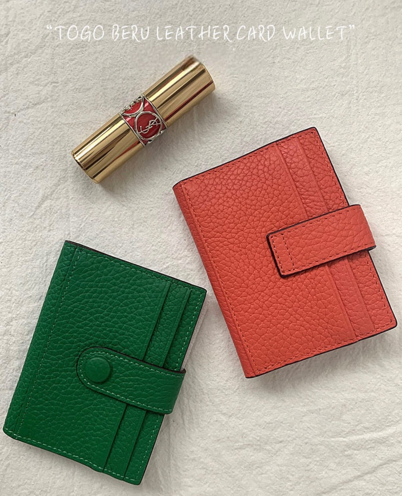 TOGO BERU LEATHER CARD WALLET