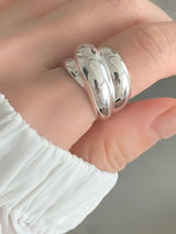 SCULPTED CURVE RING