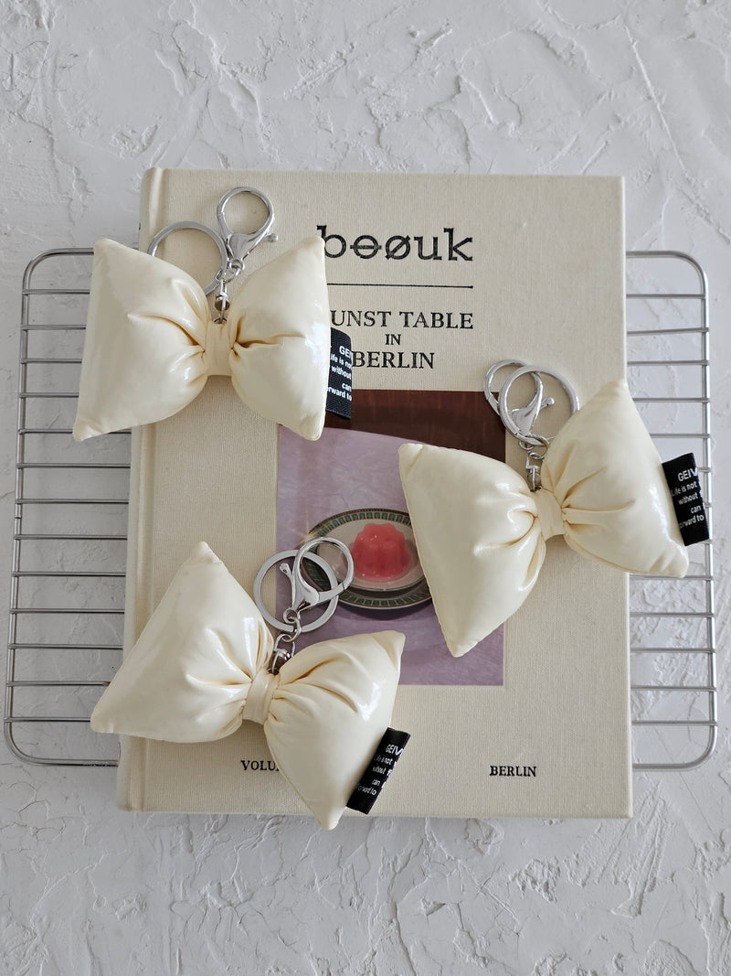 PADDING RIBBON KEY RING