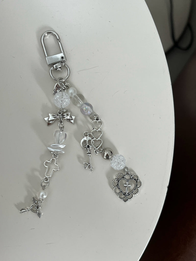 CROSS SILVER KEY CHAIN