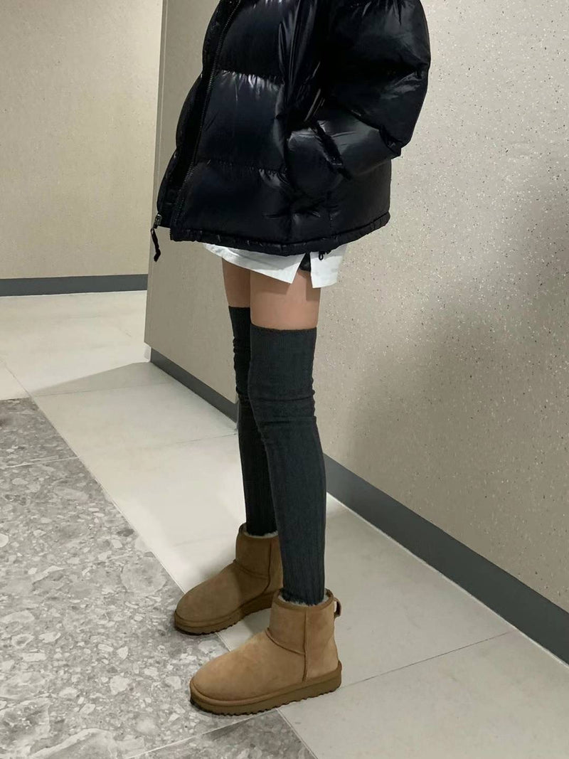 COTTON OVER KNEE SOCKS