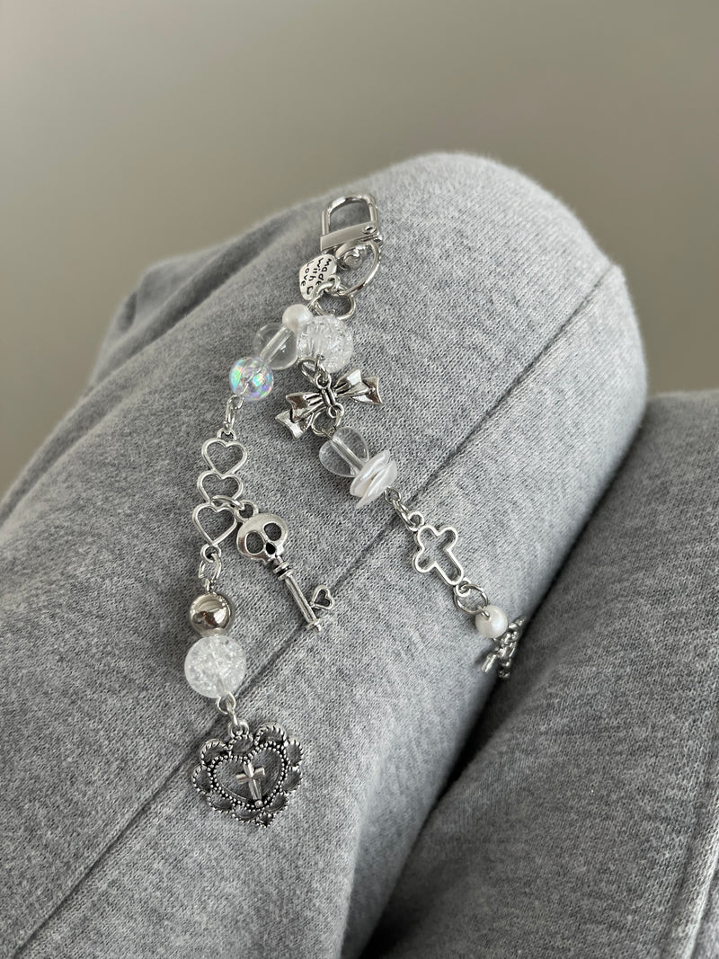 CROSS SILVER KEY CHAIN