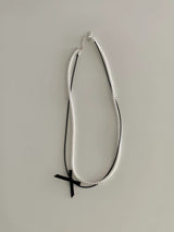 MOONLIT BOW NECKLACE