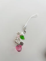 STRAWBERRY HEART KEY CHAIN