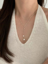 ETHEREAL PEARL LONG NECKLACE