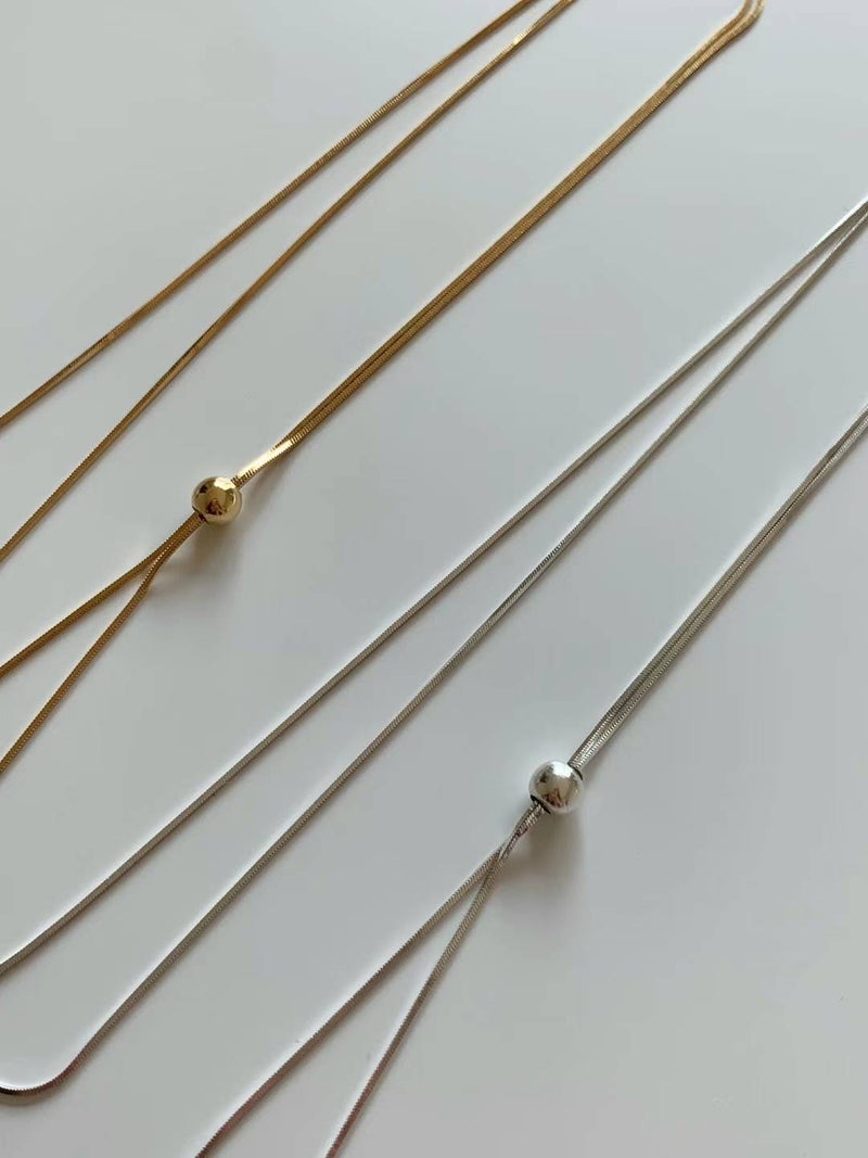 SNAKE SLIDE NECKLACE