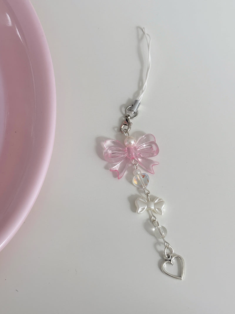 PINK RIBBON KEY CHAIN
