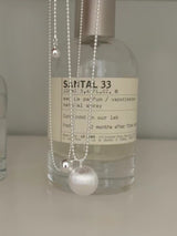 VELVET ORB NECKLACE
