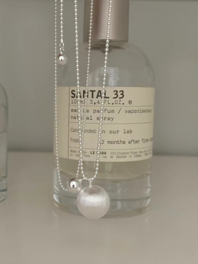 VELVET ORB NECKLACE