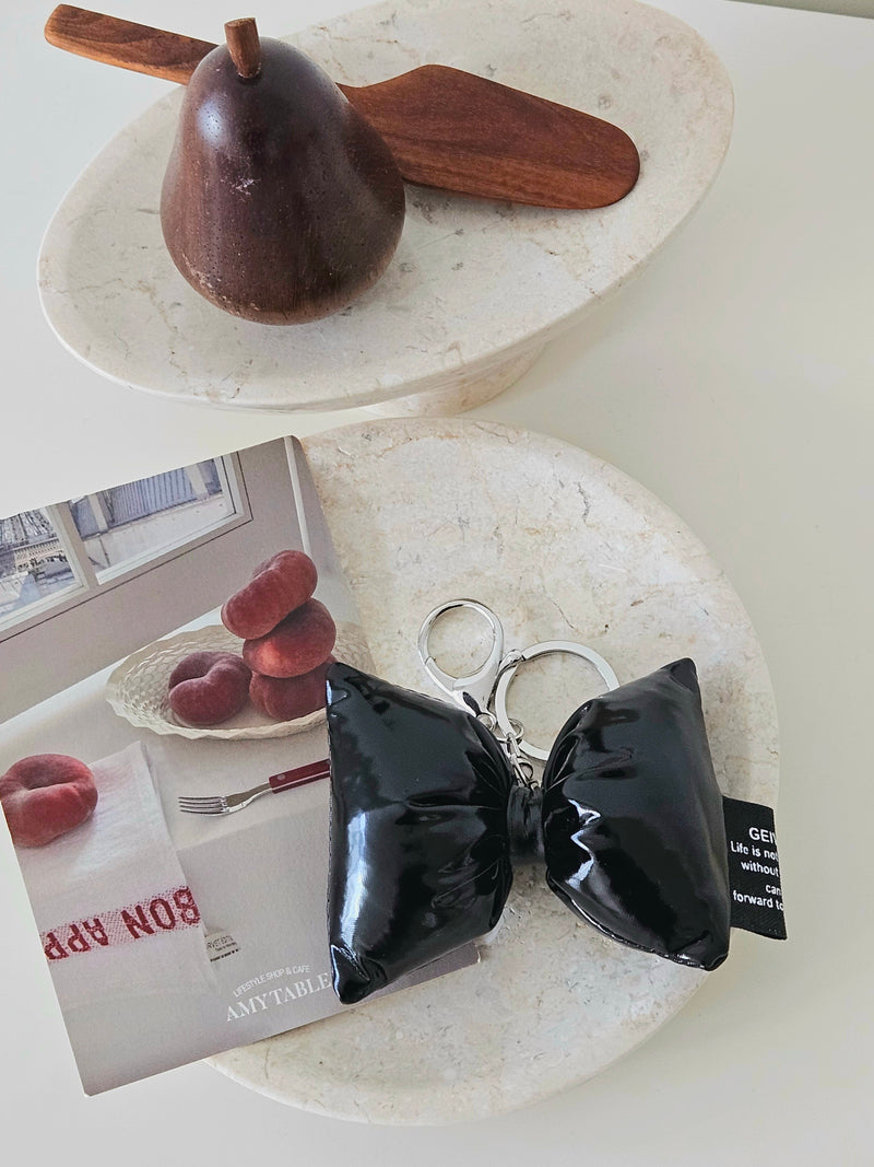 PADDING RIBBON KEY RING