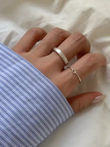SOLID OPEN RING