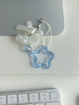 BLUE STAR KEY CHAIN