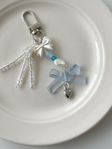 BLUE RIBBON JELLY KEY CHAIN