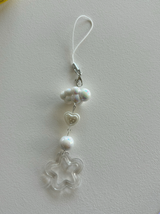 CLEAR STAR CLOUD KEY CHAIN