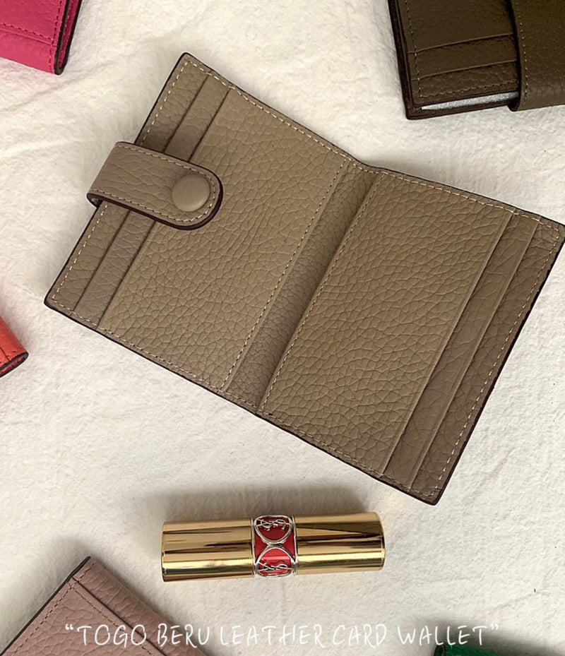 TOGO BERU LEATHER CARD WALLET