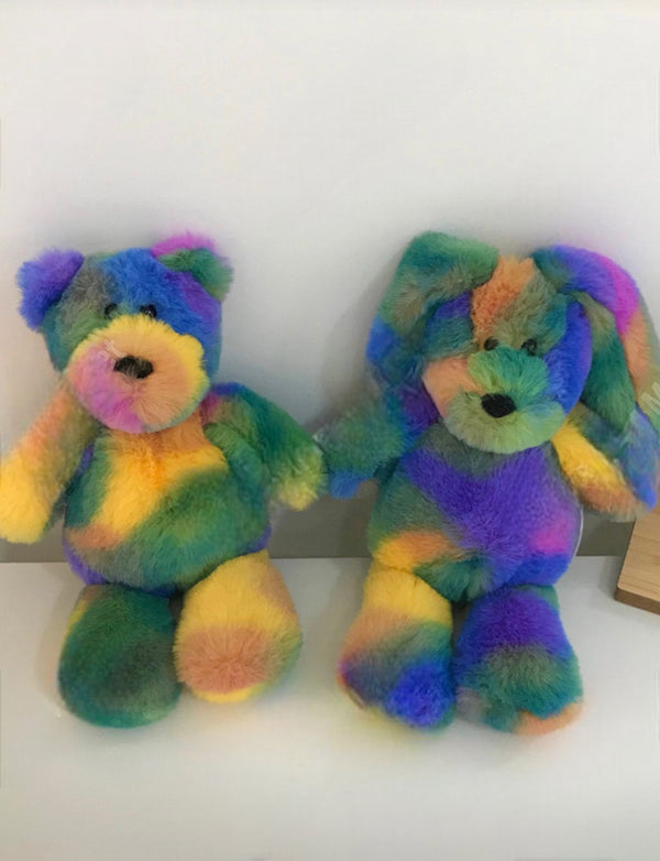 MIX COLOR KEY RING & BAG CHARM