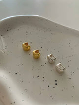 BOLD SQUARE HOOP EARRINGS