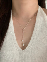 ETHEREAL PEARL LONG NECKLACE