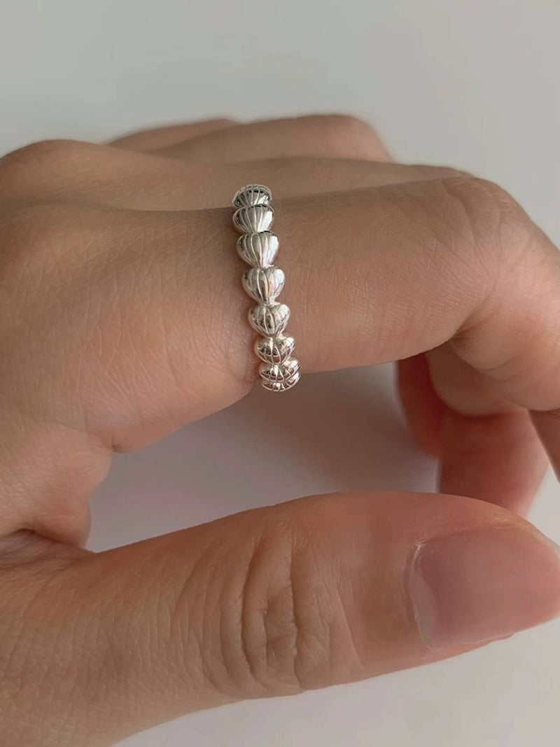 HEART SHELL RING