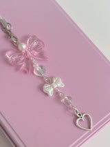 PINK RIBBON KEY CHAIN