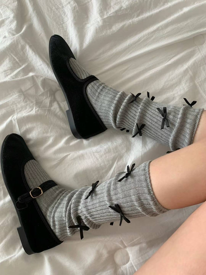 RIBBON LONG SOCKS