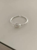 GRACE PEARL OPEN RING