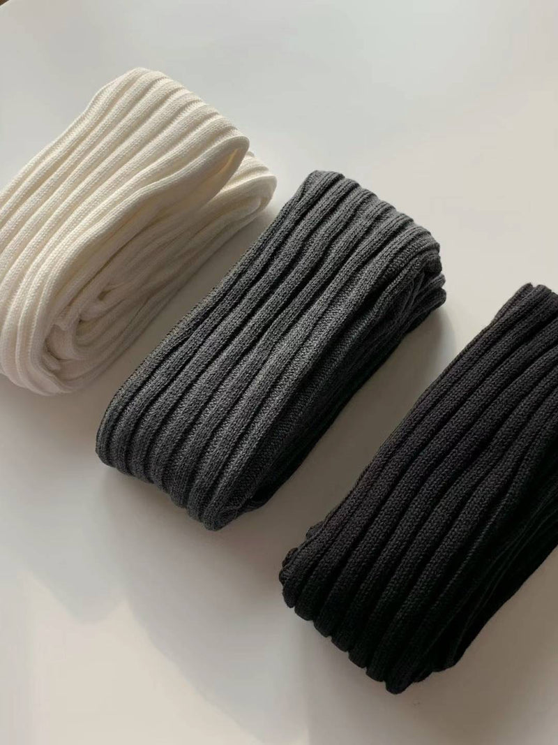 COTTON OVER KNEE SOCKS