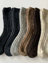 TWIST WOOL SOCKS