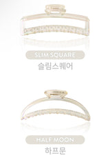 CLEAR AURORA HAIR CLIP