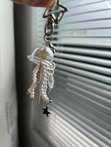 JELLYFISH PEARL KEY CHAIN
