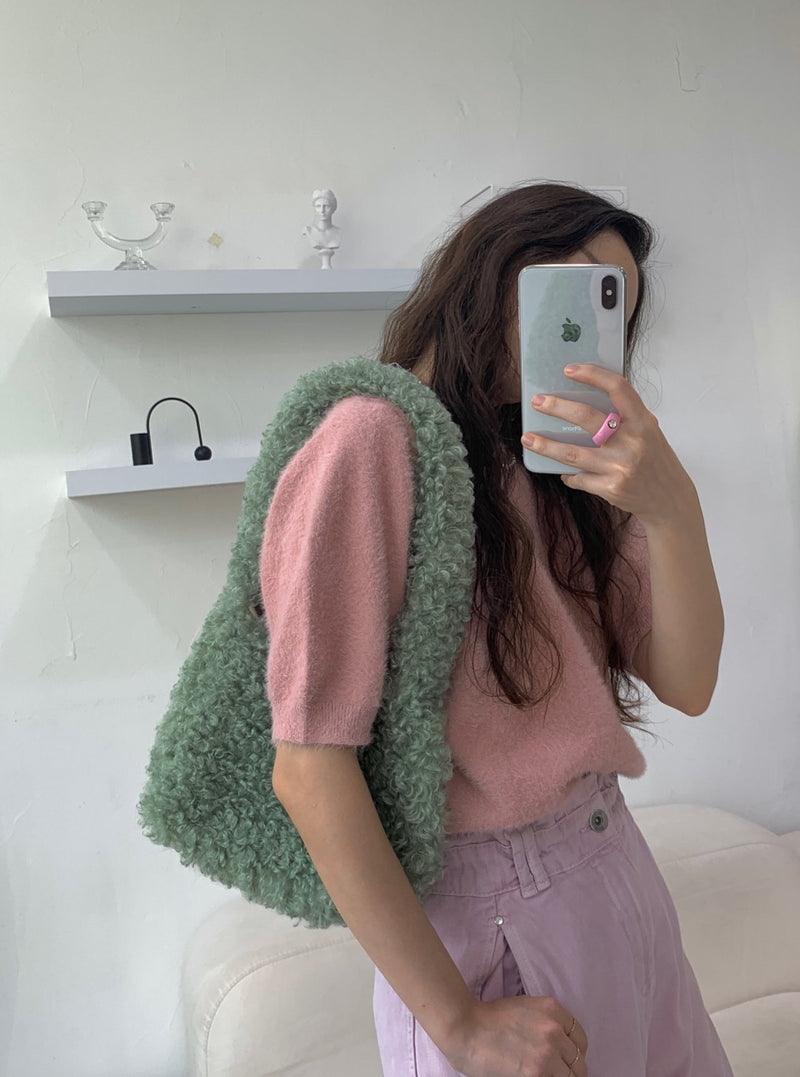 POODLE SHOULDER BAG