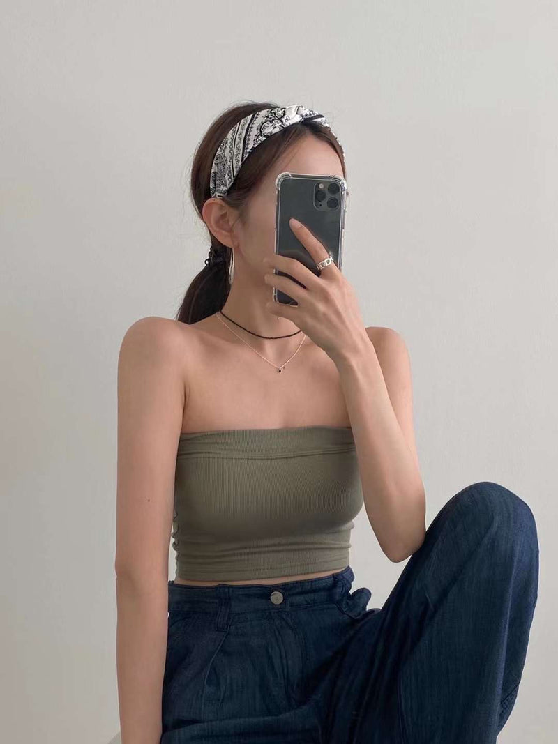 PAISLEY BANDANA HAIRBAND [White]