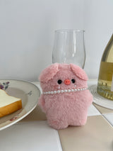 PEARL PIGGY KEY RING