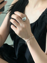 SPIRAL BOLD OPEN RING