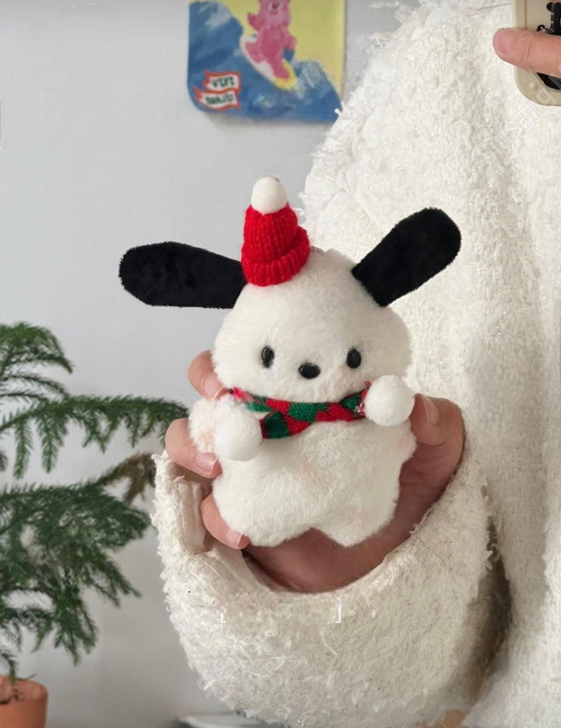 CHRISTMAS POCHA KEY RING & BAG CHARM