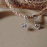 LUN CUBIC EARRINGS