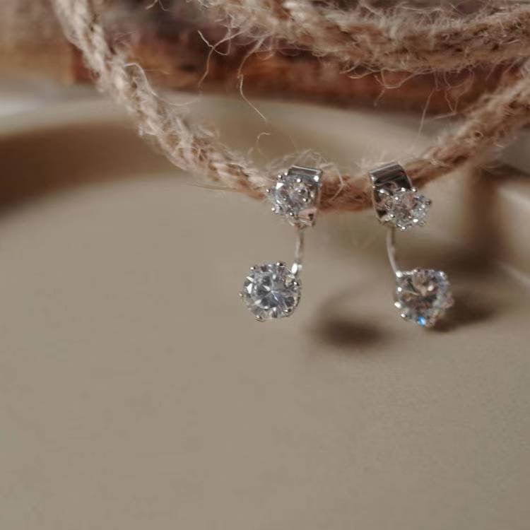 LUN CUBIC EARRINGS