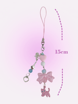 PINK CAT KEY CHAIN