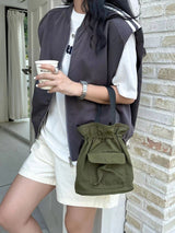 HAZEL MINI BUCKET BAG