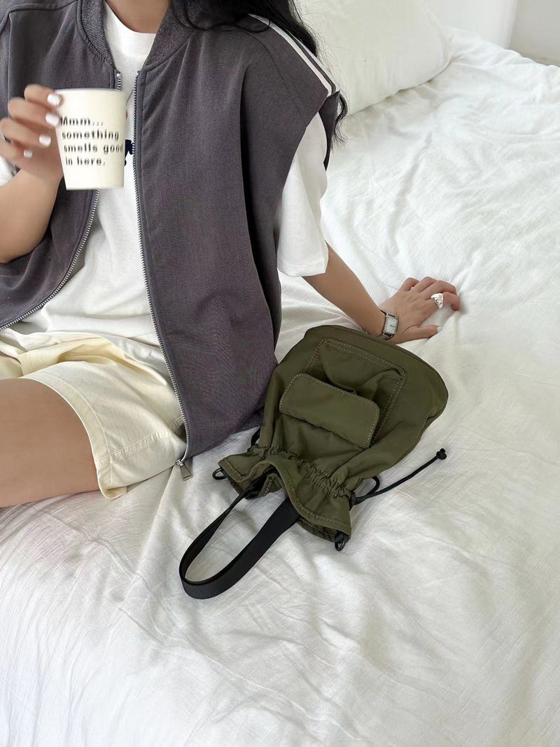 HAZEL MINI BUCKET BAG