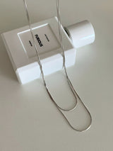 SLEEK SNAKE CHAIN NECKLACE
