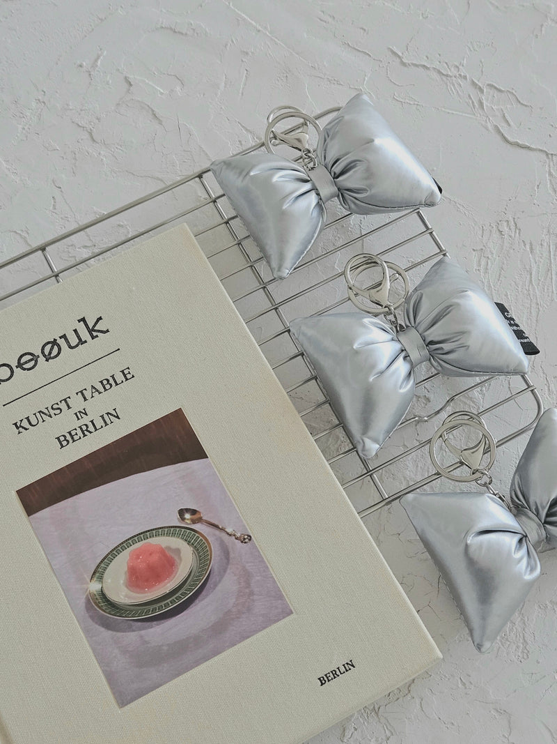 PADDING RIBBON KEY RING