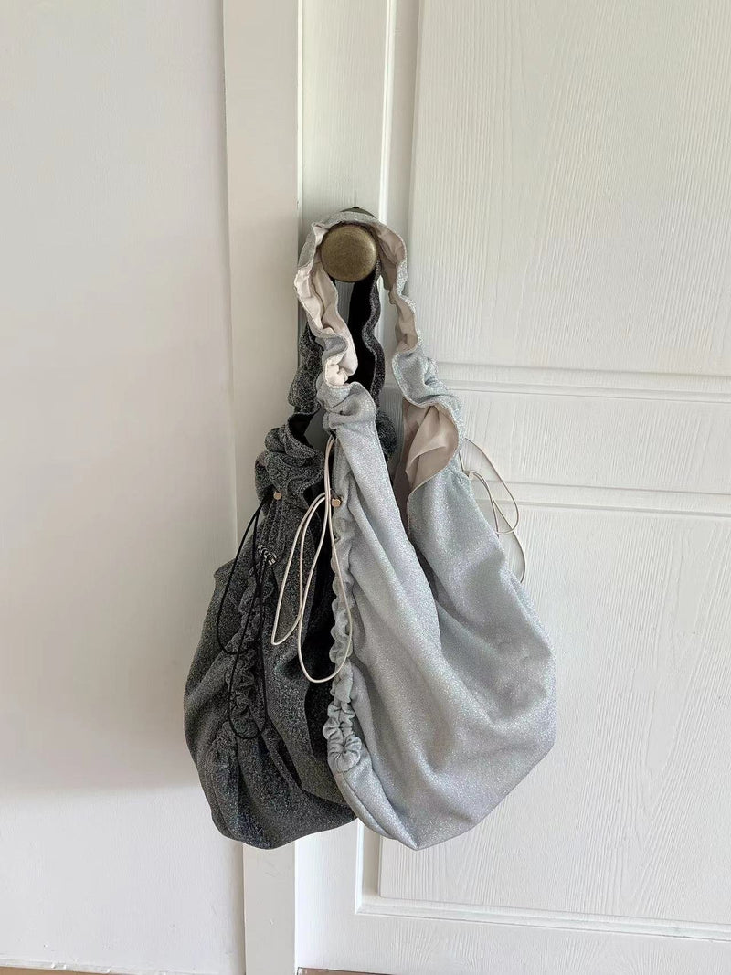 GLITTER STRING OVERSIZE BAG