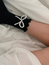 RIBBON PEARL SOCKS