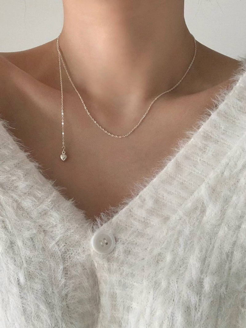 HEART DROP NECKLACE