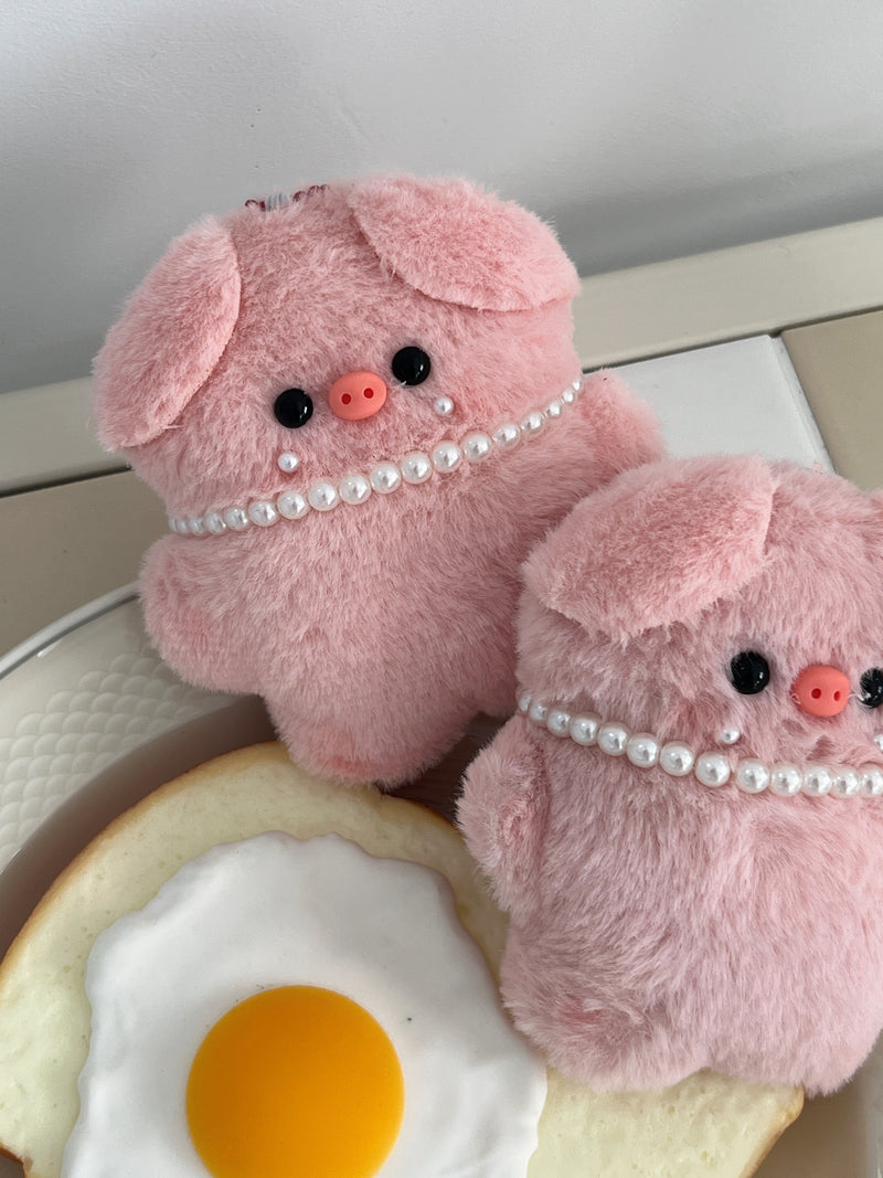 PEARL PIGGY KEY RING