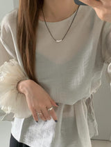 NOIR ARGENT NECKLACE