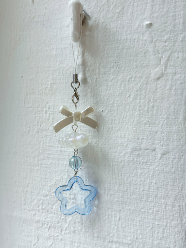 BLUE STAR KEY CHAIN