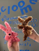 FURRY DOG KEY RING & BAG CHARM